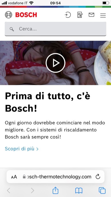 “Bosch Clima” sempre più a portata di smartphone