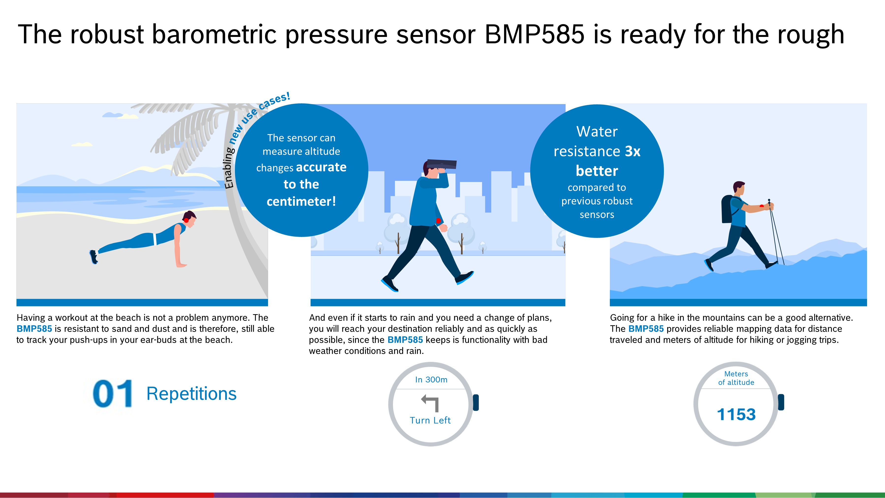 Sensor tech #LikeABosch: il nuovo e robusto sensore di pressione barometrica è pronto per le sfide più dure